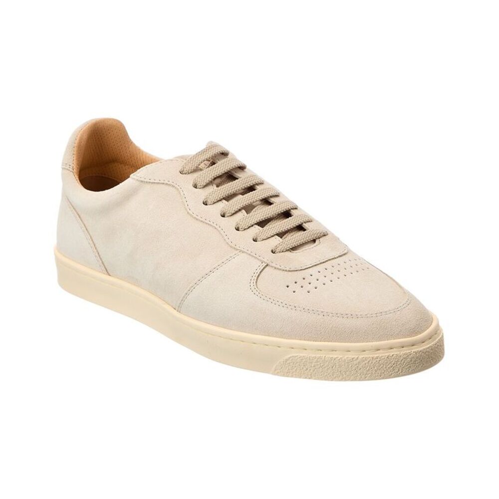 Brunello Cucinelli Suede Sneaker, Beige